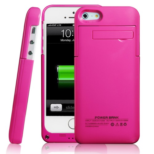 Portable 2200mAh External Battery Charger Case Power for iPhone 5 5S